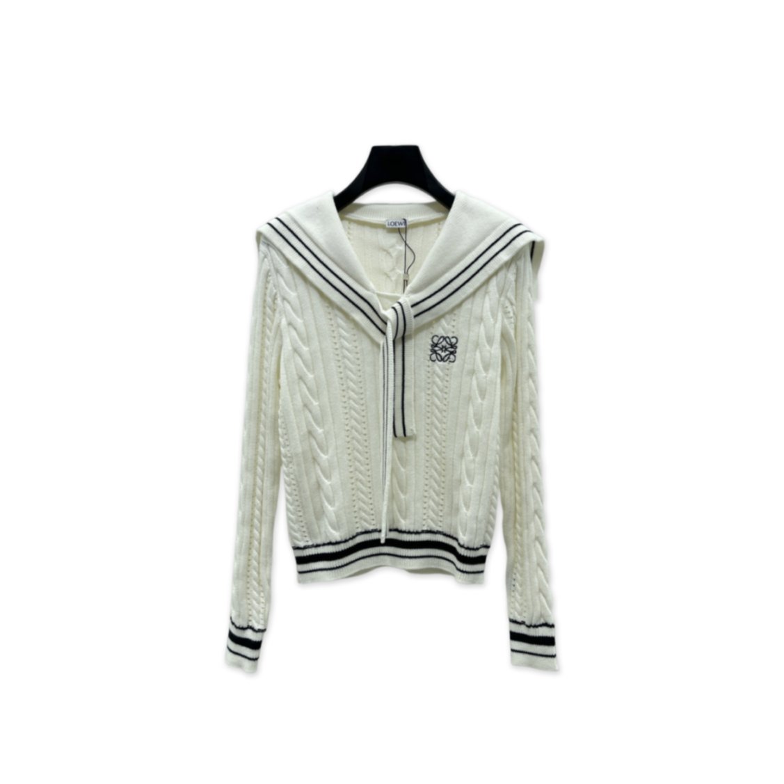 L0ew* shawl knit sweater